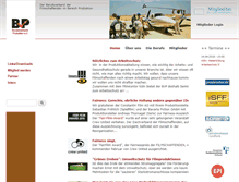 Tablet Screenshot of bv-produktion.de